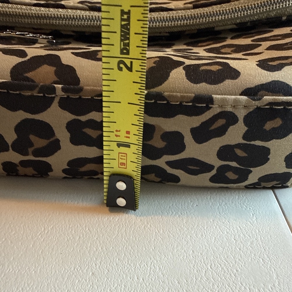 Maxx New York Leopard Print Belt Bag Fanny Pack Brown/Black EUC Multiple Pockets - Picture 6 of 10